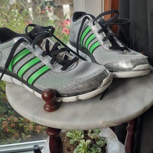 Size 5 Adidas ortholife cooltech grey and green sneakers
